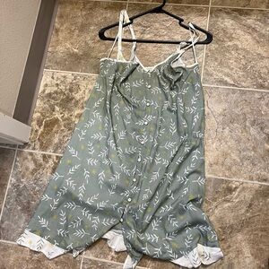 Green slip dress world market